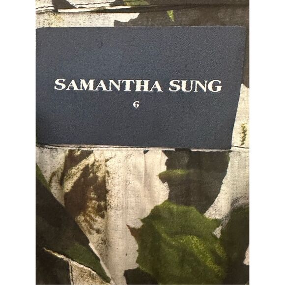 Samantha Sung Audrey 3/4-Sleeve Shirt Dress  Size: 6, US S - Picture 7 of 7